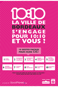 Bordeuax s'engage avec 10:10